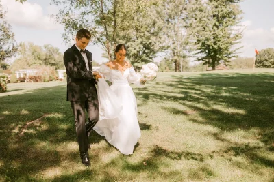 Love on the Links: Emma and Steve’s Golf Course Wedding